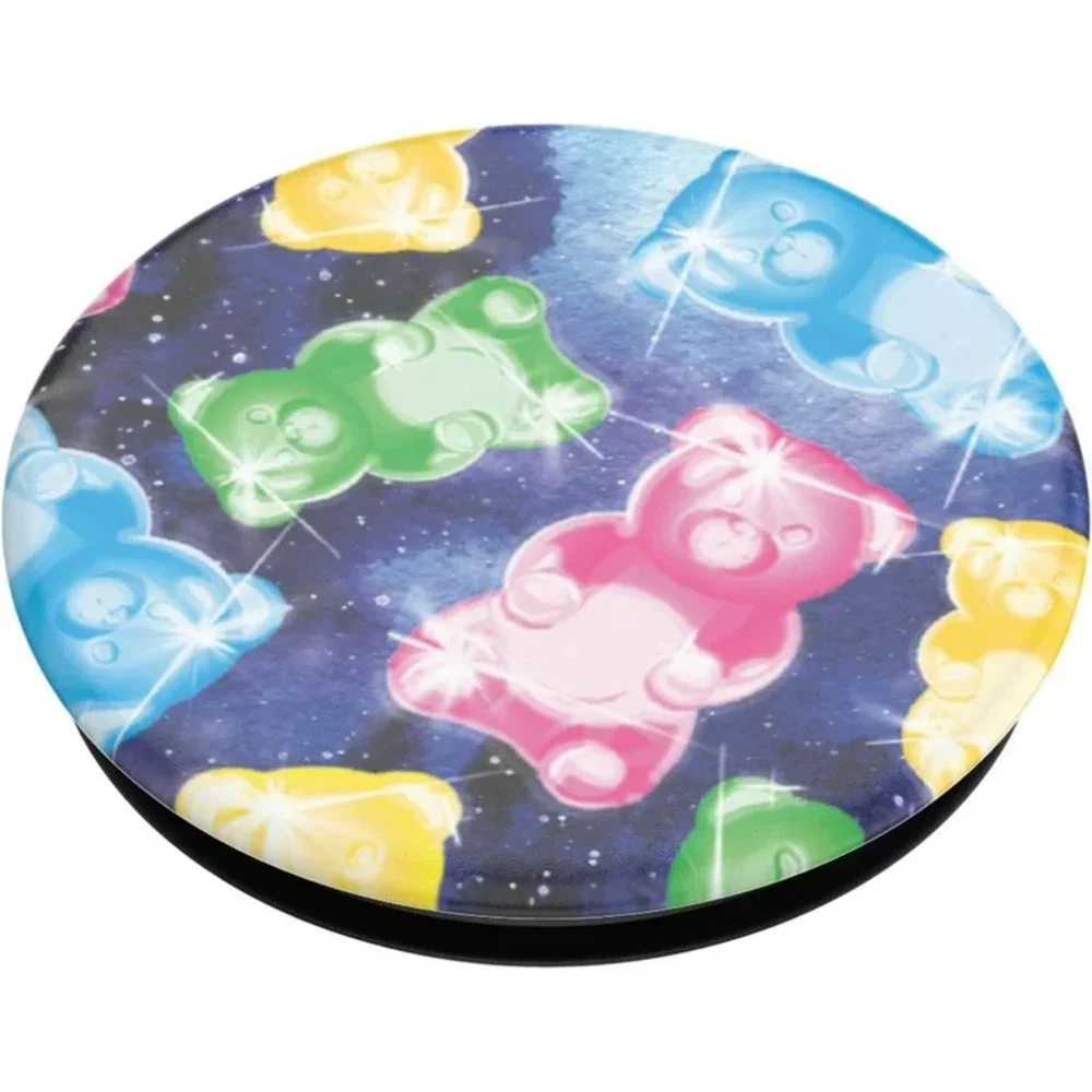 Gummy Galaxy Bear Popsockets Single Grip & Stand Universal Phones and Tablet Hol